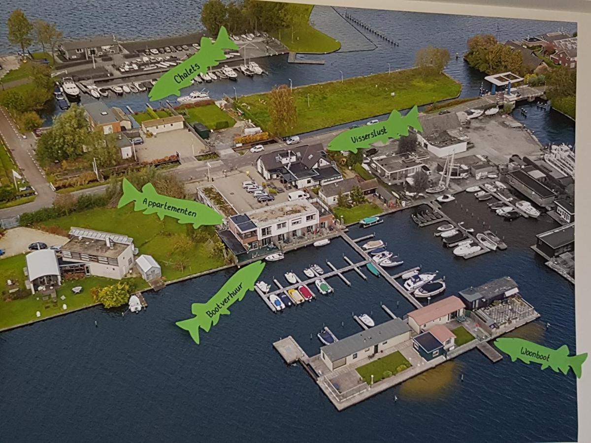 Visserslust - Woonboten & Appartementen Vinkeveen Zewnętrze zdjęcie